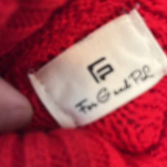 For G and PL Red knitted dress Medium New without tag - Picture 12 of 12